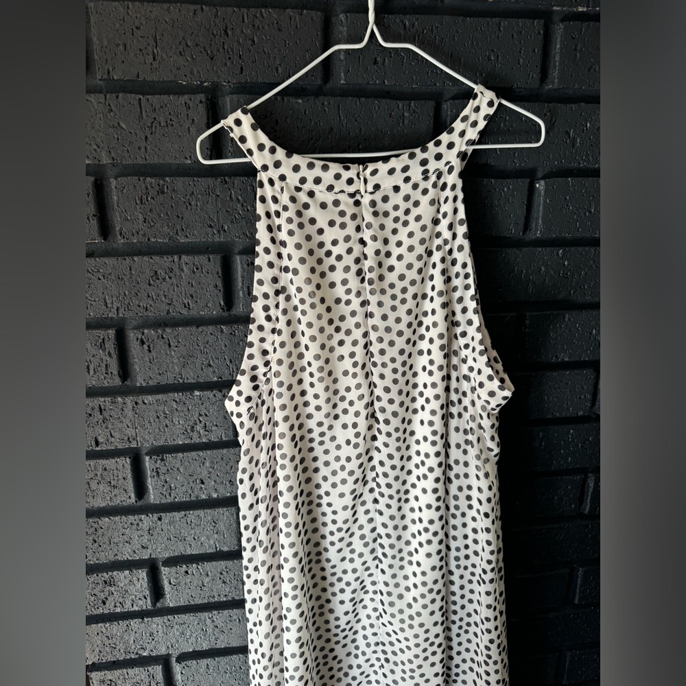 Betsy Johnson A line polka dot dress size 8